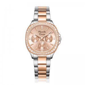 Alexandre Christie AC 2B85 Silver Rosegold White BFBTRLN